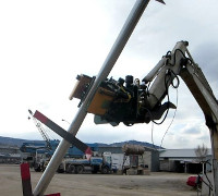 Gater Grapples Post Rotator